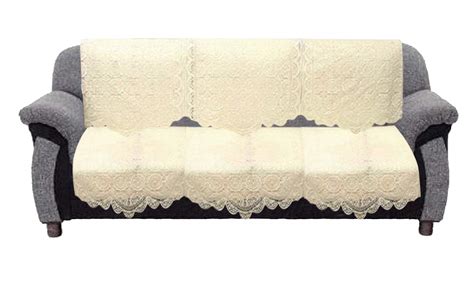 Kuber Industries Circle Design Cotton 2 Piece 3 Seater Sofa Cover ...