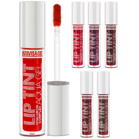 LuxVisage Lip Tint Aqua Gel with Hyaluronic Acid – Long-Lasting Matte ...