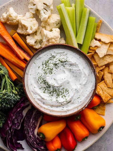 Greek Yogurt Dip For Veggies at Madeleine Frayne blog