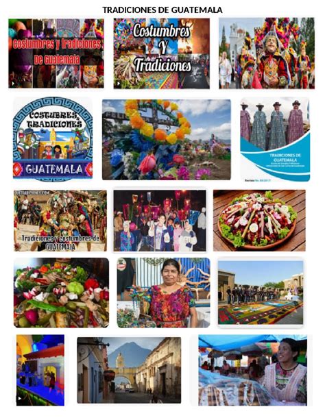 Tradiciones y Costumbres de Guatemala: Un Análisis Cultural - Studocu