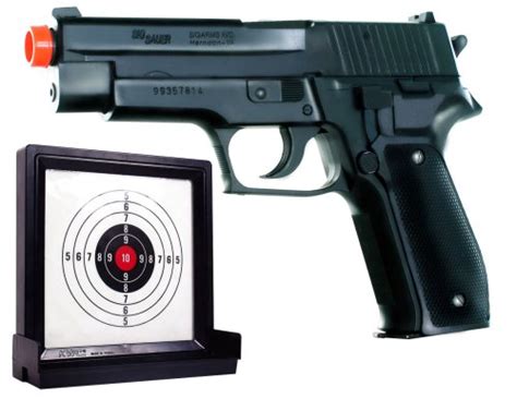 Buy Soft Air Sig Sauer P226 Spring Powered Airsoft Pistol with Target ...
