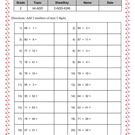 Math Adding For2 Grade 的图像结果