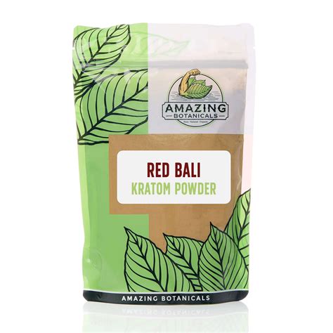 Red Bali Kratom Powder - Amazing Botanicals
