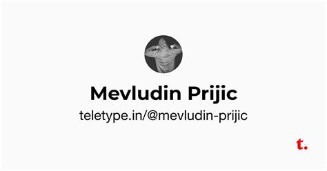 Mevludin Prijic — Teletype