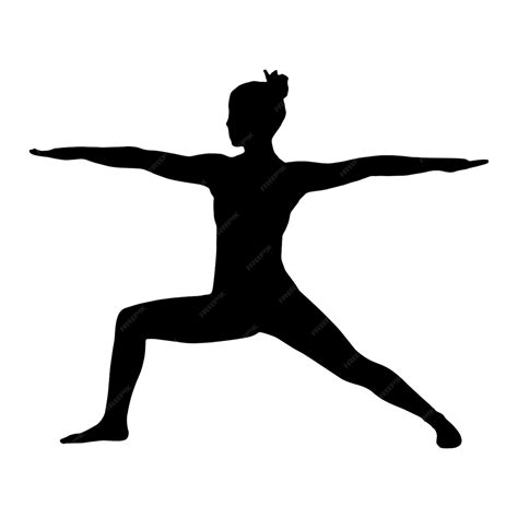 Premium Vector | Vector silhouettes of yoga poses on a white background vector illustration