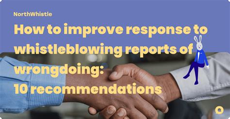 10 steps to encourage internal whistleblowing in 2023