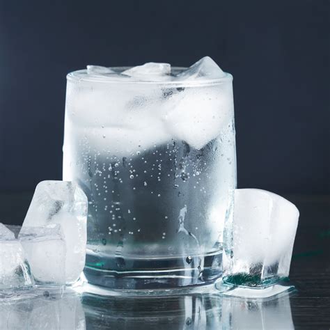Ice Cubes In Water Ice Stock Photo. Image Of Cubes, Study,