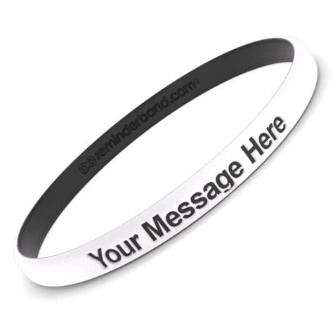 Custom Silicone Wristbands | Thin Luxe Custom Bracelet | Personalized Rubber Bracelets | Custom ...