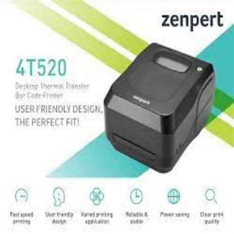 Zenpert 4t520 Tsc Ttp 244 Pro Barcode Printer, Resolution: 300 DPI (12 ...