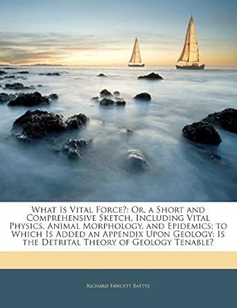 Buy What Is Vital Force?: Or, a Short and Comprehensive Sketch ...