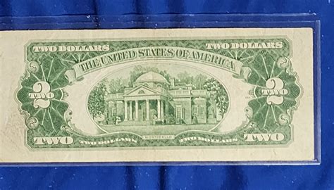 1928-G Two Dollar Red Seal Note - Etsy