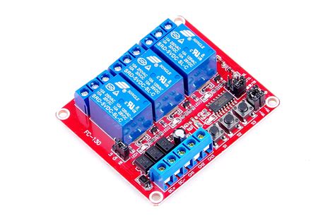 Buy KNACRO DC 5V 3-Channel Interlock Switch Self-Locking Relay Module ...