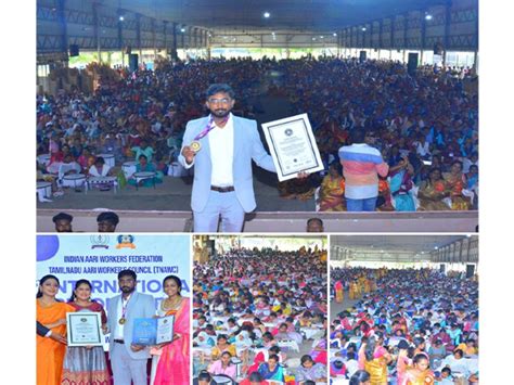 Historic Aari Workers Conference 2025 Sets World Record with 5000 Plus ...