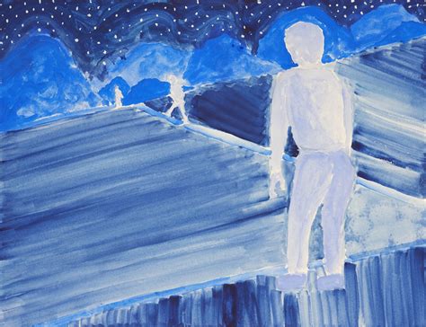 Sohrab Hura, Night trek (Starry night), 2023 | Experimenter