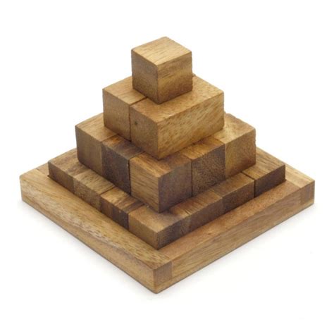 MindSapling Pagoda Pyramid Wodden Puzzle : Amazon.in: Toys & Games