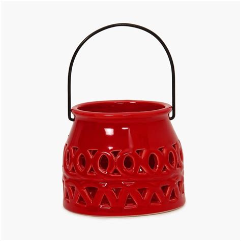 Buy Splendid Valence Ceramic Helios Small Lantern from Home Centre at ...
