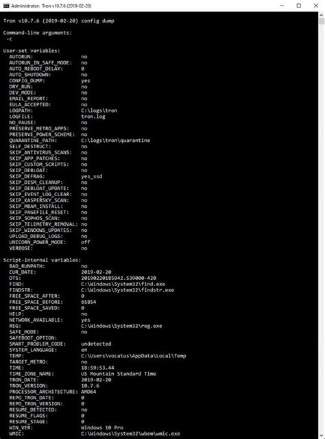 Image result for Tron Script Windows 1.0
