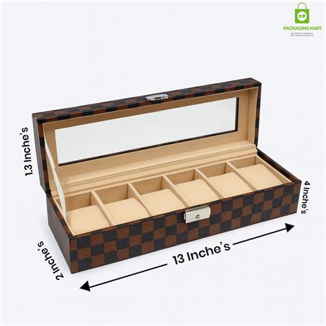 Premium Multi Colour Watch & Bracelet Jewellery Storage Box – Packaging ...