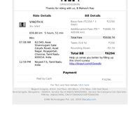 Ola Cabs / Ani Technologies — Erroneous invoicing and excess payment ...