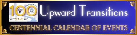 2025 Centennial Calendar - Upward Transitions