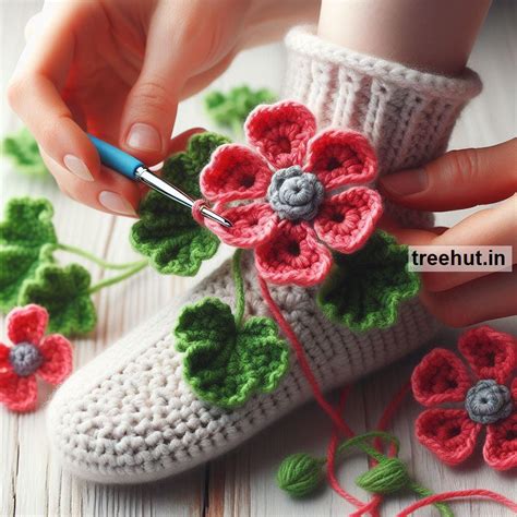 Crochet Ideas for Geranium Flower Dresses, Shoes, Vests, Cardigans ...