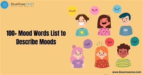 150+ Mood Words List: Words to Describe Moods in Literature