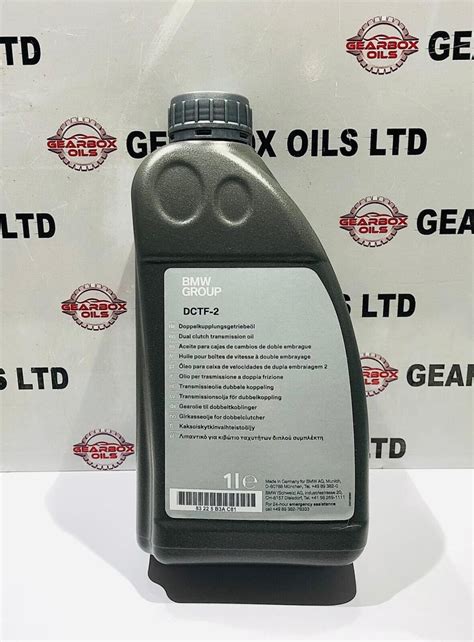 GENUINE BMW DCTF 2 DCT DUAL CLUTCH GEARBOX TRANSMISSION OIL 83222433157 1L OEM – GEARBOX OILS LTD