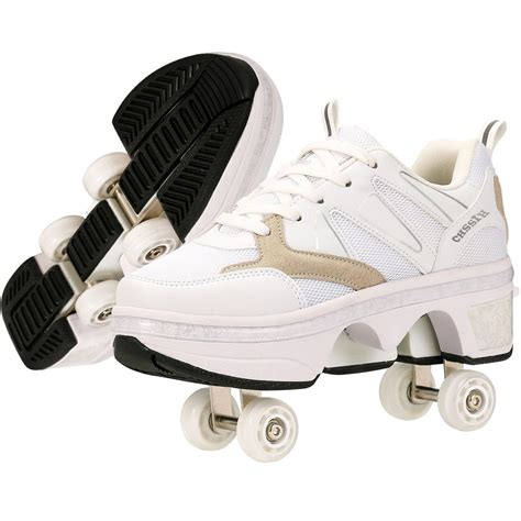 Footwear With Wheels Or A Blade