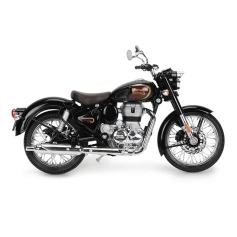 Royal Enfield Halcyon Scale Model 1:12 Classic 350 (Halcyon Black ...
