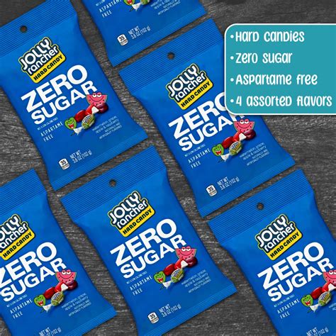 Buy Jolly Rancher Zero Sugar 5 pack – 5 Bags (3.6oz each) of Jolly ...