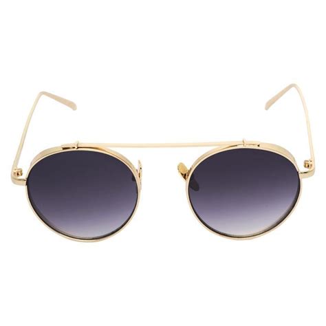 Bonzer Round Black And Gold Sunglasses For Men And Women-Unique and Cl ...