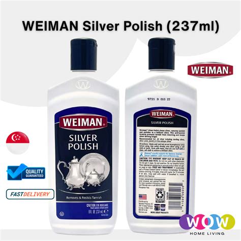 Weiman Silver Polish 237ML | Shopee Singapore