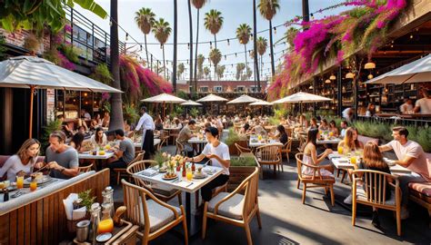 Top LA Brunch Spots with Inviting Outdoor Seating