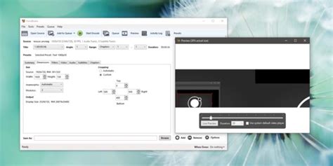 Image result for Crop Video Using Hand Brake