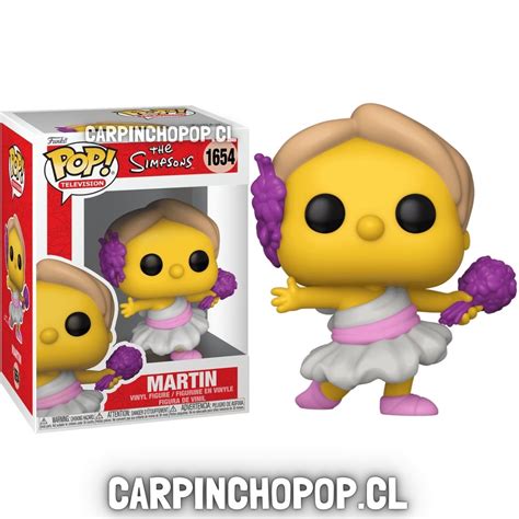 FUNKO POP TV LOS SIMPSONS - MARTIN 1654 - CarpinchoPop