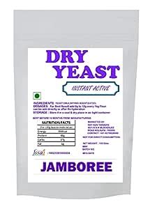 Instant Dry Yeast Powder for kulchas, naans, pizza, pao, breads making ...