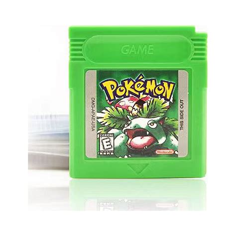WGIMMIX Pokemon Green, Gameboy, Gameboy Color, Gameboy Advance ...
