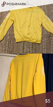 Image result for Yellow Sweatshirt