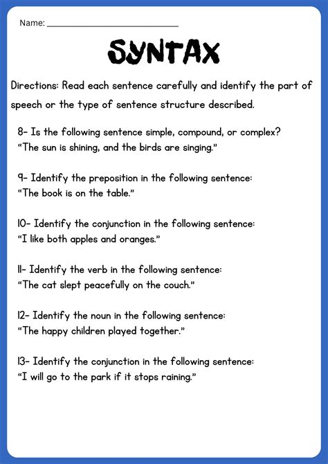 Image result for Syntax Practice