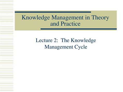Knowledge Management Theory 的图像结果