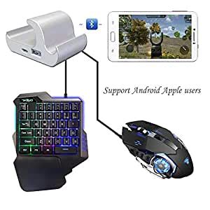ShiningLove CE PUBG Mobile Gamepad Controller Gaming Keyboard Mouse ...