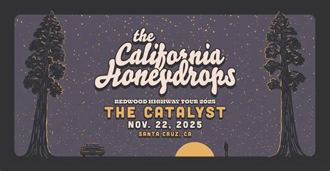 The California Honey Drops Live at The Catalyst, Santa Cruz