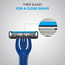 Buy Gillette Guard3 Razor + Cartridges, 1 Razor + 2 Cartridges | 19 ...