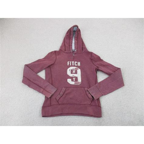 Abercrombie & Fitch Sweater Womens Medium Red White... - Depop