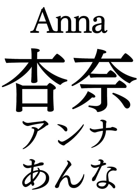 YOUR NAME in Japanese Personalized Kanji Letters - Etsy