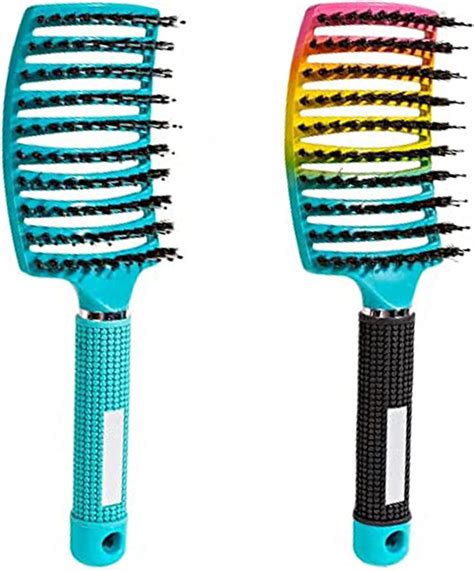 Amazon.com : Hairstreaq Detangling Brush, Curved and Vented for Wet or ...