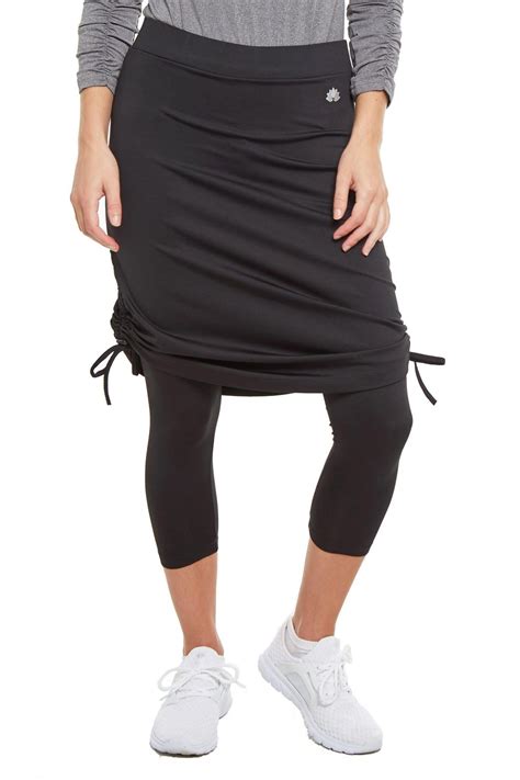 Black Athletic Skirt With Leggings at Sabrina Harrison blog
