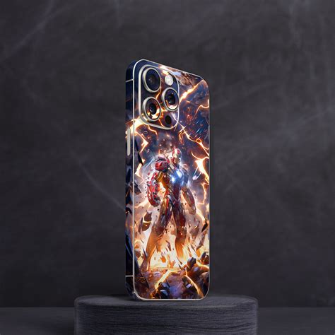 Ironman 3 Mobile Skin – Wrap Shopee