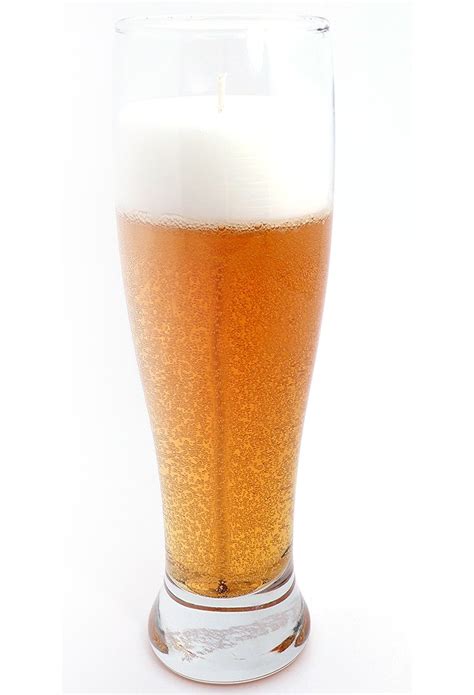 Home Style Beer Scented Candle in Pilsner Glass (Apple Ale) : Amazon.in ...