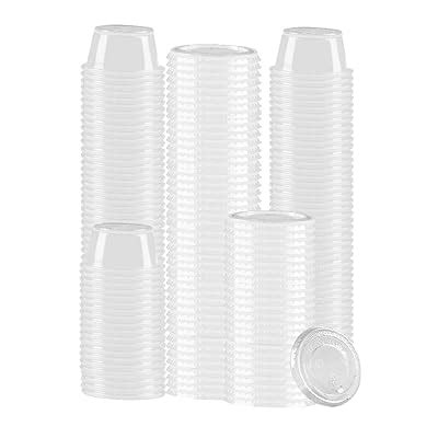 Buy Kindpack Jello Shot Souffle Cups with Lids,2-Ounce,130 Sets?4 oz ...